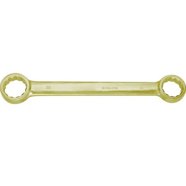 Llave de estrella plana antichispa Al-Br 7 x 9 mm ALYCO