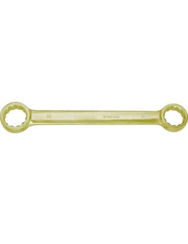Llave de estrella plana antichispa Al-Br 10 x 11 mm ALYCO