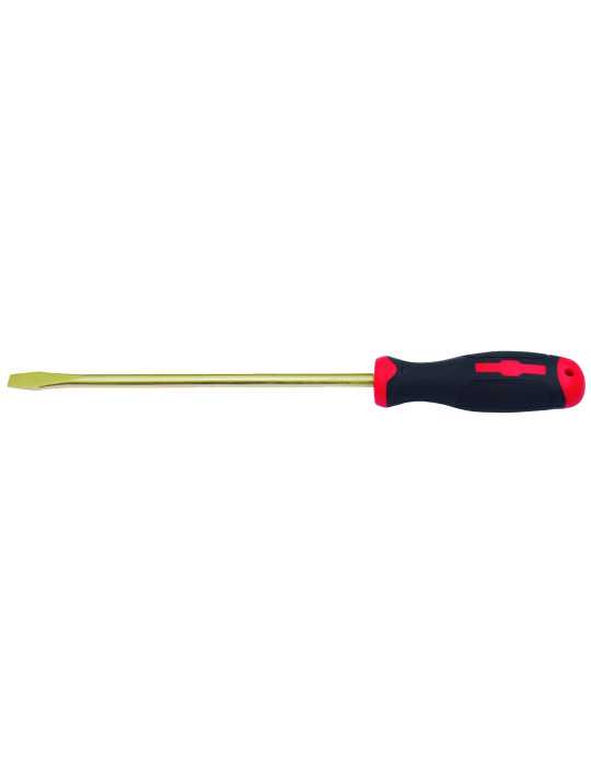Destornillador boca plana antichispa Al-Br 6,0 x 150 mm ALYCO