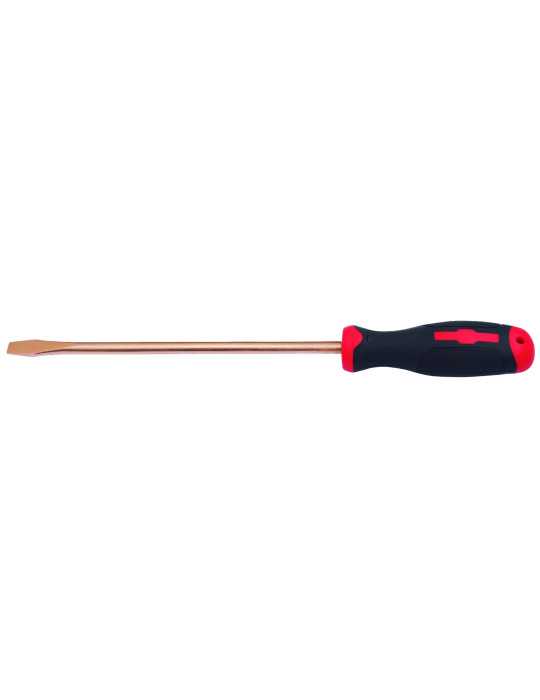 Destornillador boca plana antichispa Cu-Be 5,0 x 100 mm ALYCO