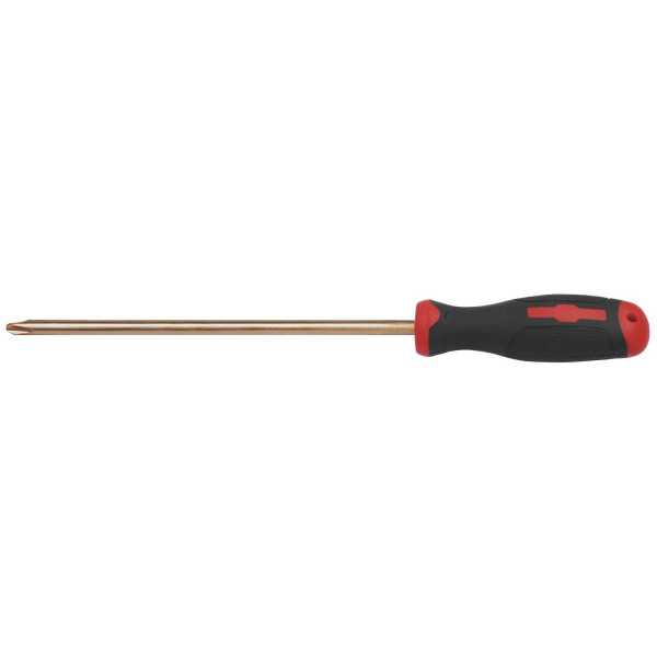 Destornillador boca Phillips antichispa Cu-Be PH1 x 100 mm ALYCO