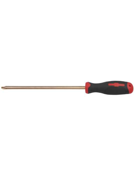 Destornillador boca Phillips antichispa Cu-Be PH1 x 100 mm ALYCO