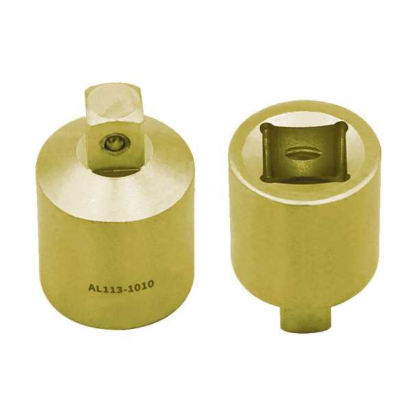 Adaptador antichispa Al-Br 3/8" H x 1/4" M ALYCO