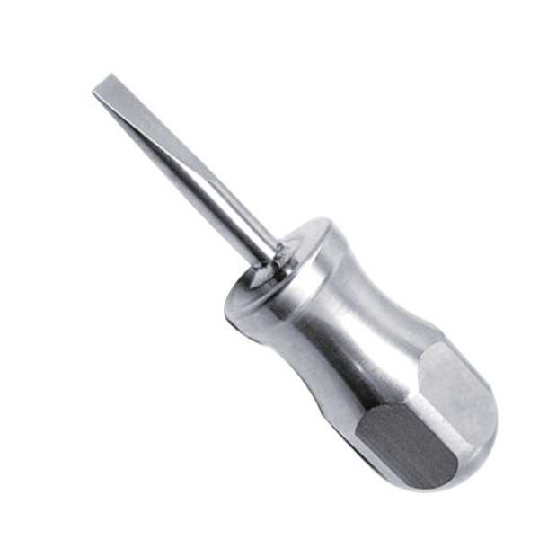 Destornillador boca plana corto inoxidable 8 x 38 mm ALYCO