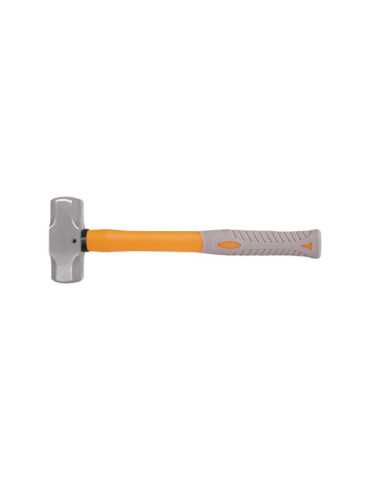 Maceta octogonal inoxidable 450 g mango fibra de vidrio ALYCO