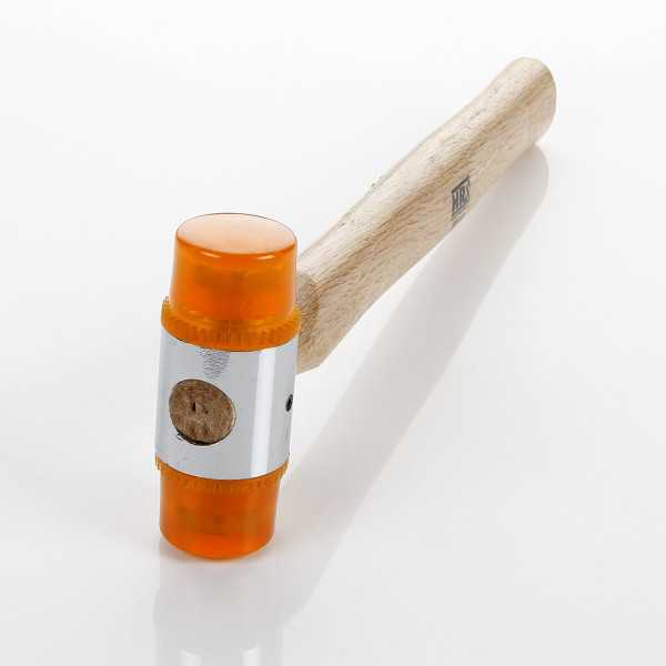 Martillo bocas PVC 40 mm mango madera ALYCO ORANGE
