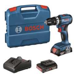 Kit taladro BOSCH percutor bateria GSB 18v-45 profesionaL