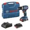 Kit taladro BOSCH percutor bateria GSB 18v-45 profesionaL