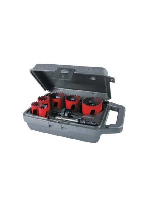Juego de Coronas Perforadoras Bimetálicas KIT PLUMB 8PC MORSE