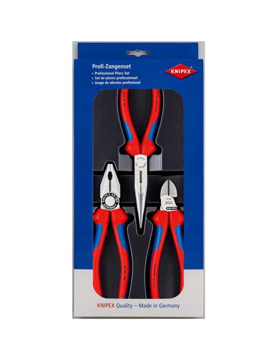 Juego de Alicates para Montaje KNIPEX