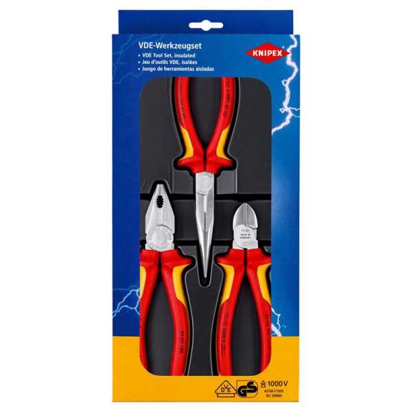 Juego de Alicates Aislados KNIPEX