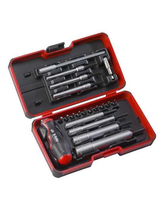 Juego de Varillas Intercambiables Smart EVO M-Tec 20 pcs SL/PH/PZ/TORX/SW/BH FELO
