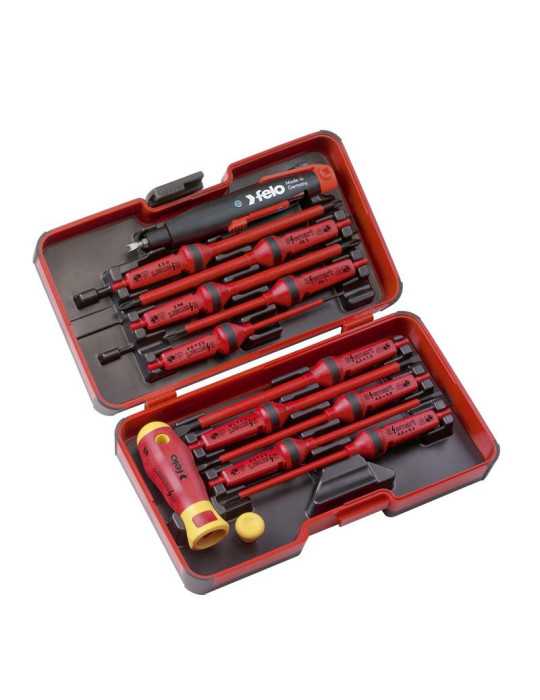 Juego Aislado de Varillas Intercambiables E-smart Industry 14 pcs SL/PH/PZ/Z/SP/SQ/BH FELO