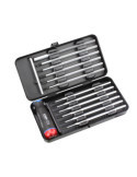 Juego Destornillador Dinamométrico con Varillas Intercambiables Nm 14 pcs TORX/TORX PLUS/SL/PH/PZ/BH FELO