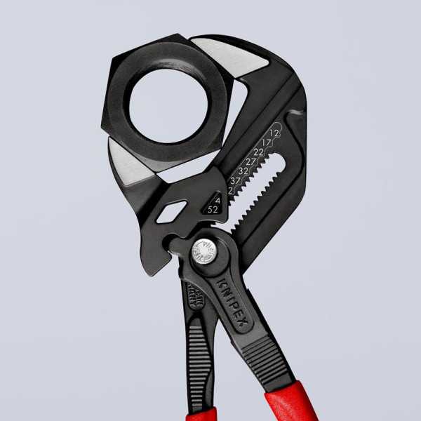 Tenaza Llave con Mangos Recubiertos de Plástico 300 mm KNIPEX