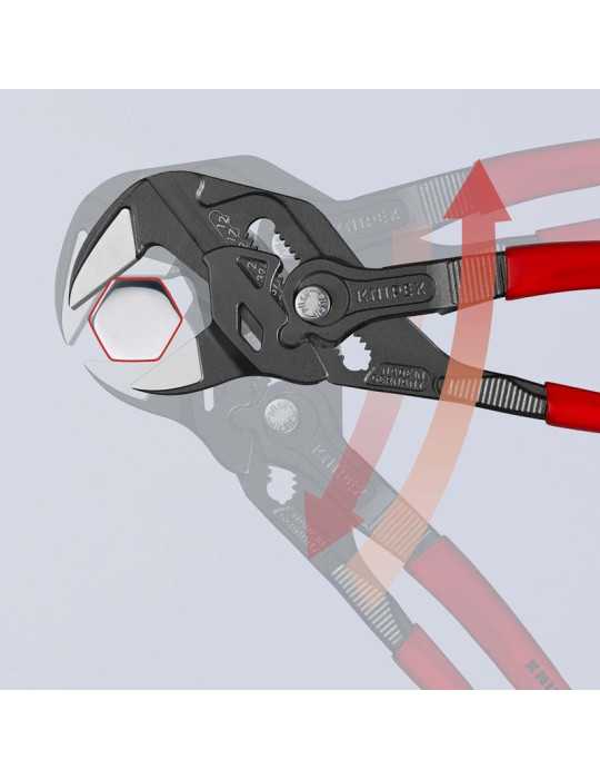 Tenaza Llave con Mangos Recubiertos de Plástico 300 mm KNIPEX