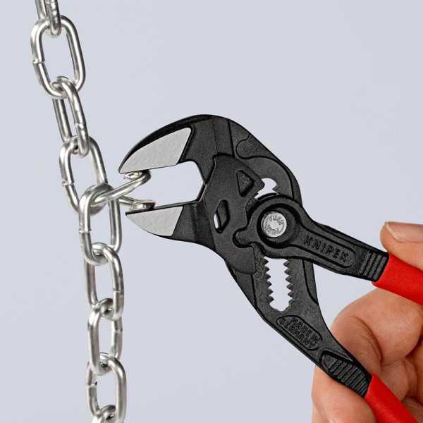 Tenaza Llave con Mangos Recubiertos de Plástico 300 mm KNIPEX