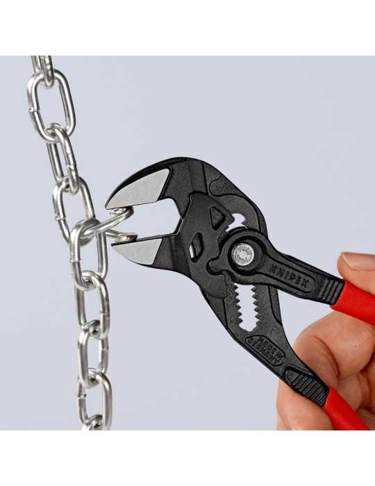 Tenaza Llave con Mangos Recubiertos de Plástico 300 mm KNIPEX