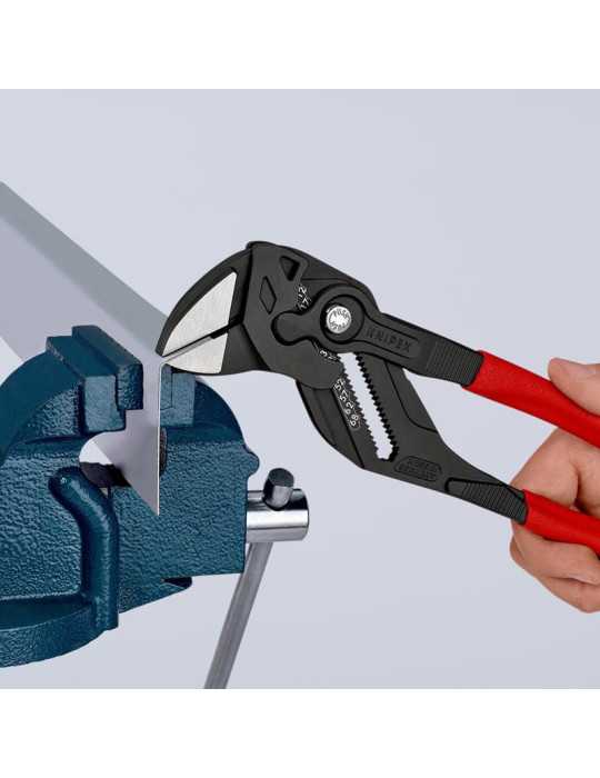 Tenaza Llave con Mangos Recubiertos de Plástico 300 mm KNIPEX