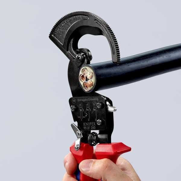 Cortacables de Carraca 250 mm KNIPEX