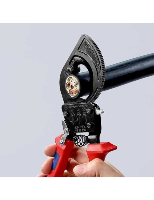 Cortacables de Carraca 250 mm KNIPEX