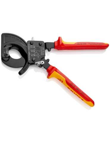 Cortacables de Carraca con Mangos Bicomponentes Aislados 250 mm KNIPEX 2
