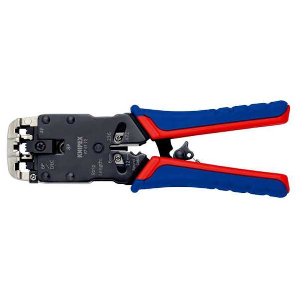 Crimpadora para Terminales Western (RJ) 200 mm KNIPEX