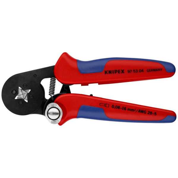 Crimpadora Autoajustable para Punteras Huecas 180 mm KNIPEX