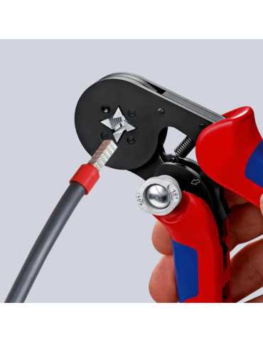 Crimpadora Autoajustable para Punteras Huecas 180 mm KNIPEX 2