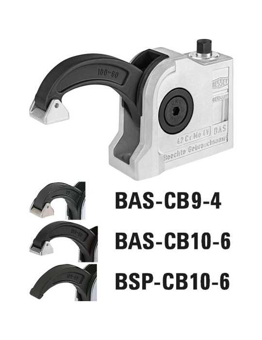 Mordaza Compacta para Máquinas Serie BAS-CB 97 mm BESSEY