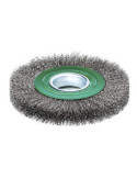 Cepillo Circular Alambre Inoxidable Ondulado 355363 LESSMANN