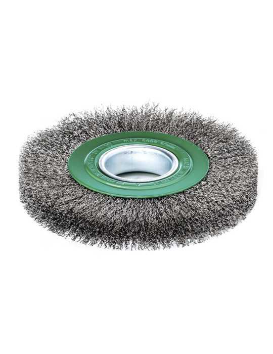 Cepillo Circular Alambre Inoxidable Ondulado 365363 LESSMANN