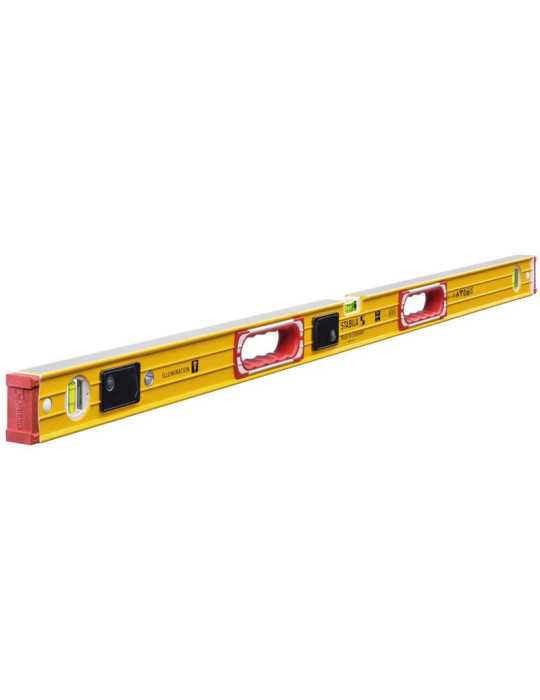 Nivel de burbuja modelo 196-2 LED 122 cm STABILA