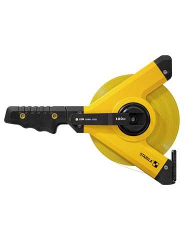 Cinta métrica en bastidor LBM 1000 STEEL 100 m cinta de acero escala métrica STABILA
