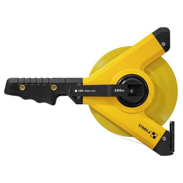 Cinta métrica en bastidor LBM 1000 STEEL 100 m cinta de acero escala métrica STABILA