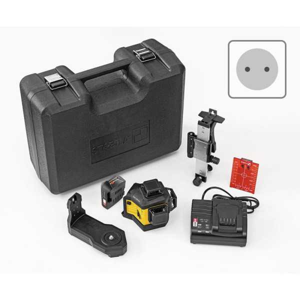 Láser multi-línea LAX 600 sistema 12 V set 7 piezas con batería y cargador UE STABILA