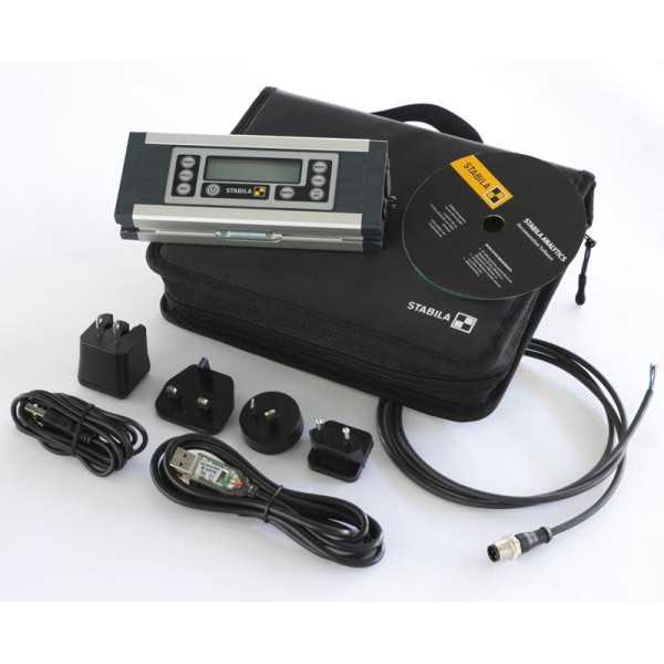 Inclinómetro electrónico TECH 1000 DP juego de 6 piezas STABILA
