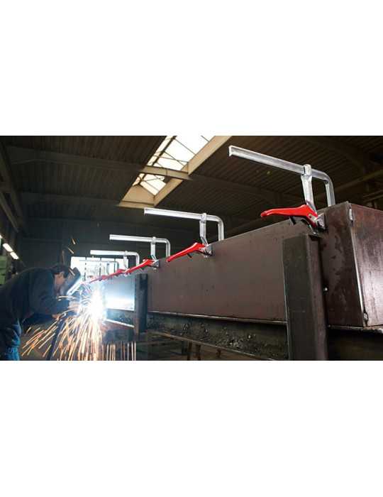 Prensa Rápida de Palanca de Acero Forjado GH 600 mm BESSEY