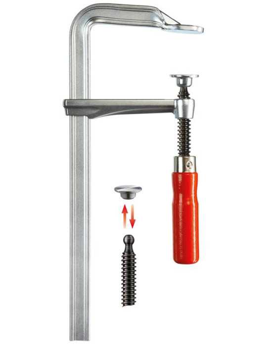 Tornillo de Apriete de Acero Forjado GZ 1000 mm BESSEY