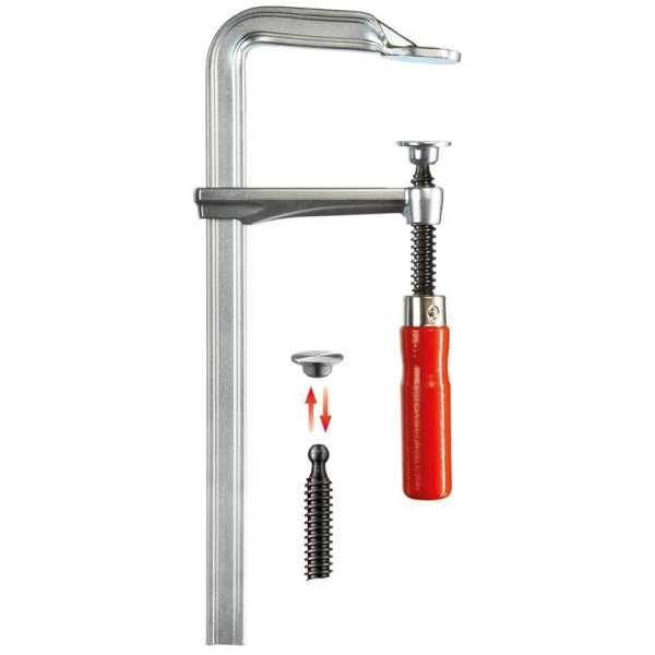 Tornillo de Apriete de Acero Forjado GZ 1250 mm BESSEY
