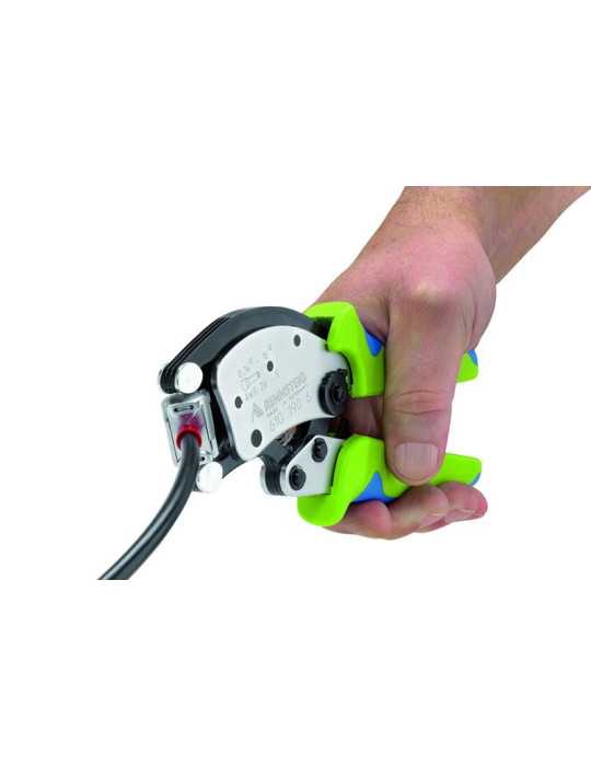 Crimpadora Autoajustable Twistor 16 para Punteras Huecas de 0,14 hasta 16mm2 RENNSTEIG