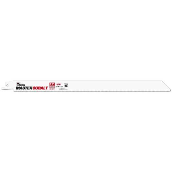 Sierras de Sable para Metal MASTER COBALT 12" 035 18T 50PK MORSE