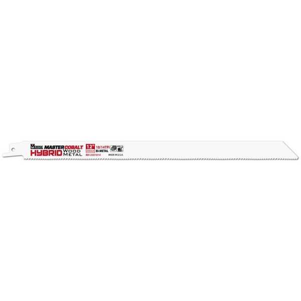 Sierras de Sable para Metal MASTER COBALT Hybrid 12" 050 10/14 50P MORSE