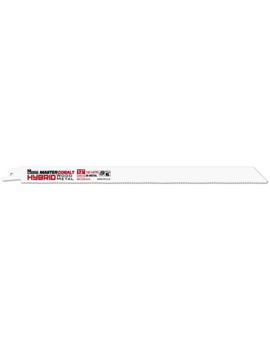 Sierras de Sable para Metal MASTER COBALT Hybrid 12" 050 10/14 50P MORSE