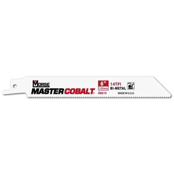 Sierras de Sable para Metal MASTER COBALT 6" 035 14T 50PK MORSE