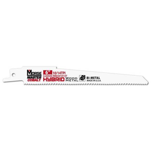 Sierras de Sable para Metal MASTER COBALT Hybrid 6" 050 10/14 50P MORSE