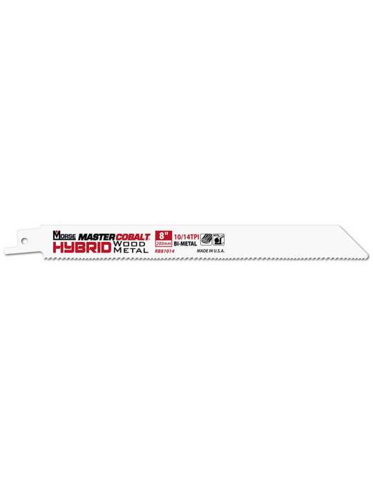 Sierras de Sable para Metal MASTER COBALT Hybrid 8" 035 10/14 50P MORSE