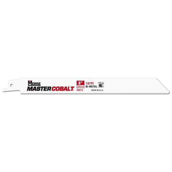Sierras de Sable para Metal MASTER COBALT 8" 035 18T 50PK MORSE
