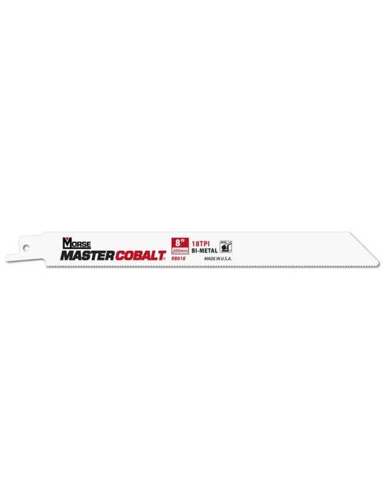 Sierras de Sable para Metal MASTER COBALT 8" 035 18T 50PK MORSE