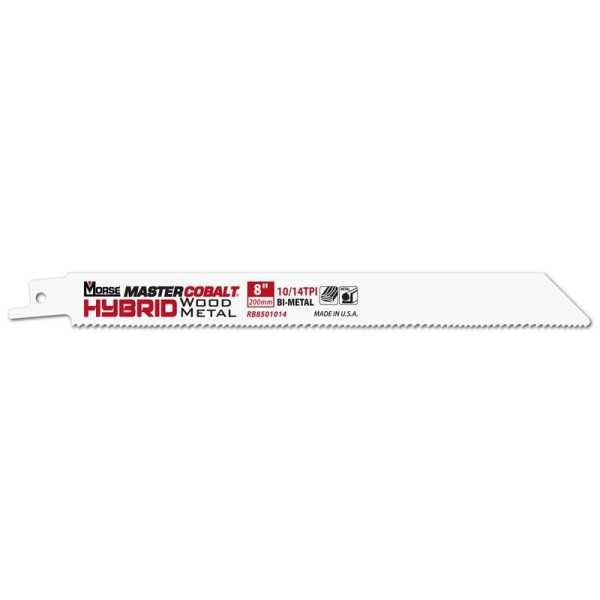 Sierras de Sable para Metal MASTER COBALT Hybrid 8" 050 10/14 50P MORSE